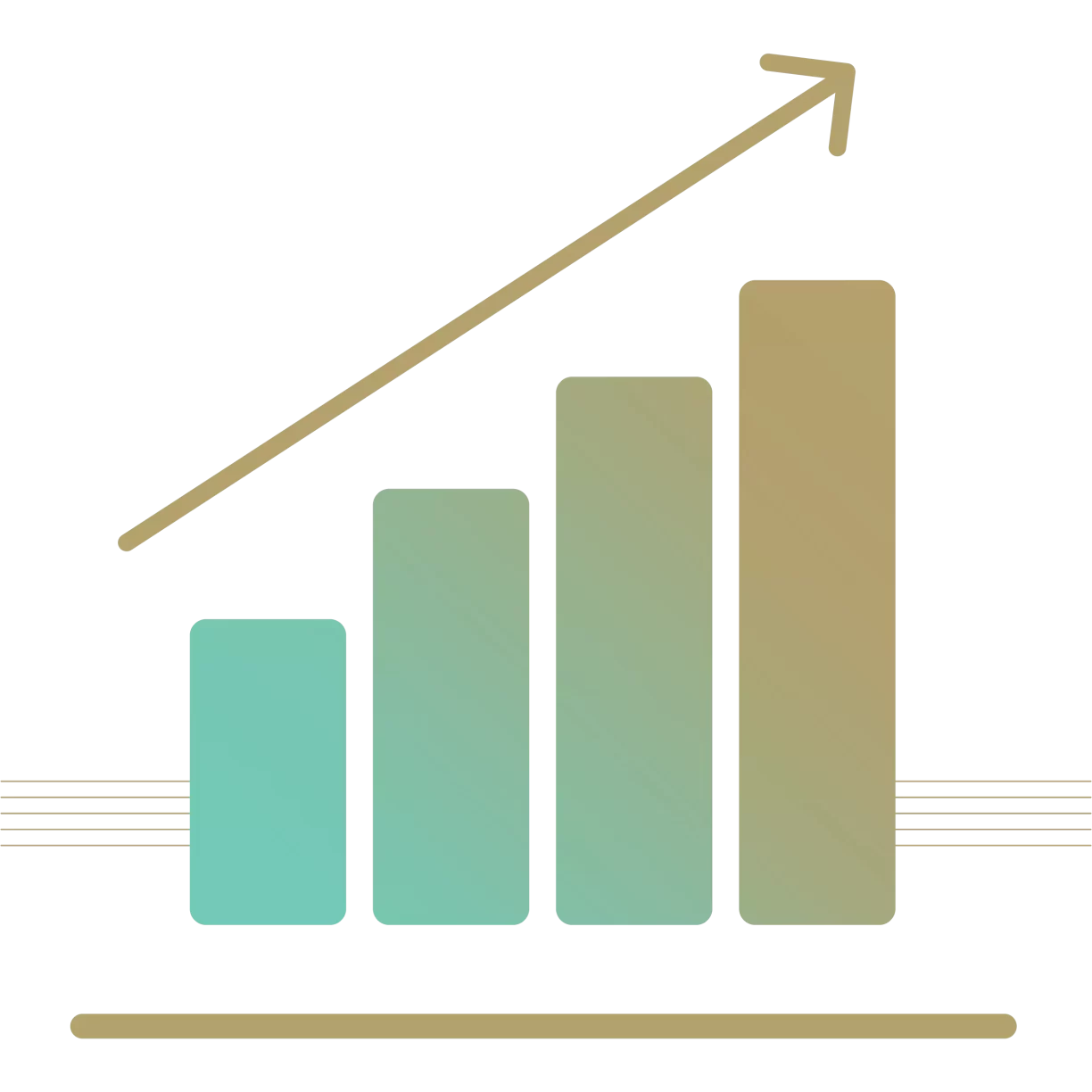 Increasing Bar Graph Data Clipart Increasing Bar Graph Data Clipart