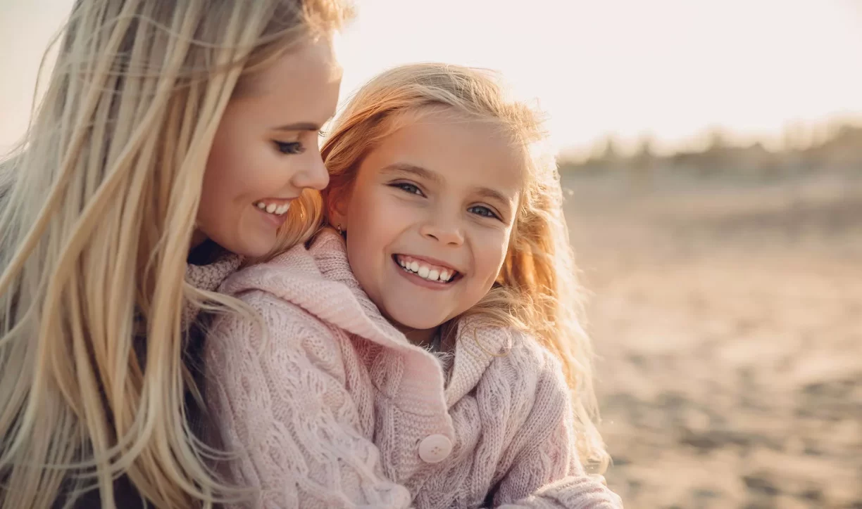 Mother and Daughter Bonding